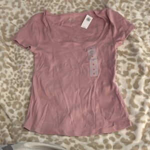 Old Navy Women's Pink Scoop Neck Top